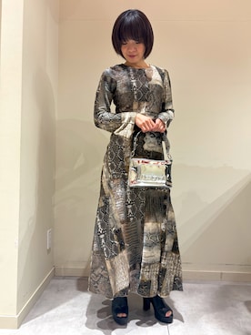 「Desigual（デシグアル）のアイテム」を使った、Desigual 北九州STAFFさん（レディース・165cm）の春コーディネート