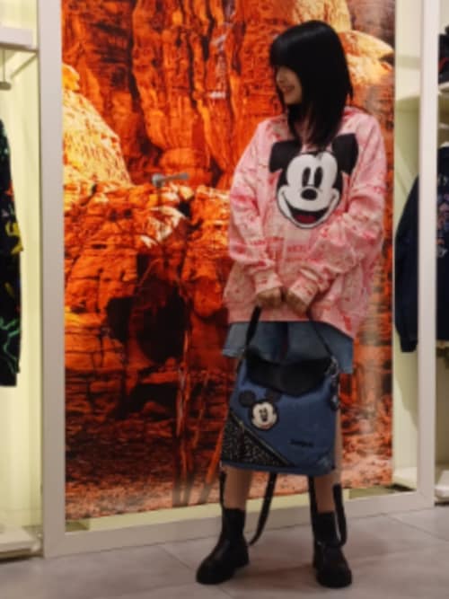 Desigual（デシグアル） デイバック リュック ミッキーデニム 2way