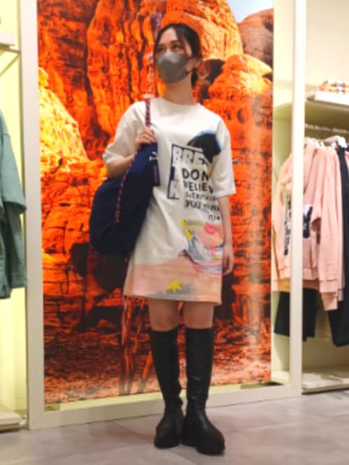 Desigual（デシグアル） パーティードレス ワンピース Tシャツスタイル