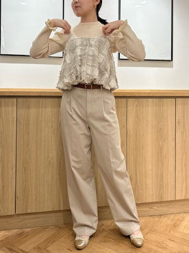 「スニーカーパンプス」｜Queen’ｓ卑弥呼吉祥寺店さん（レディース・166cm）の秋コーディネート