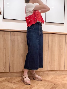 「スポサン」｜Queen’ｓ卑弥呼吉祥寺店さん（レディース・166cm）の夏コーディネート