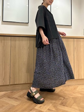 「NICAL（ニカル）のアイテム」を使った、Queen’ｓ卑弥呼吉祥寺店さん（レディース・166cm）の春コーディネート