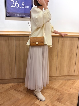 「HIMIKO（ヒミコ）のアイテム」を使った、Queen’ｓ卑弥呼吉祥寺店さん（レディース・160cm）の秋コーディネート