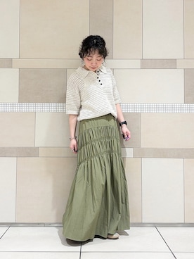 **ai**さん(レディース・156cm)の春コーディネート