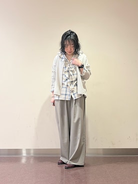 **ai**さん（レディース・156cm）の春コーディネート