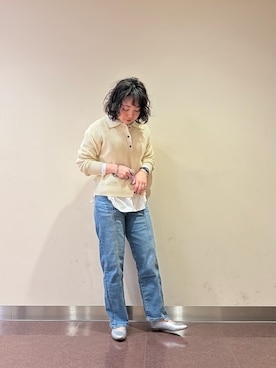 **ai**さん（レディース・156cm）の冬コーディネート