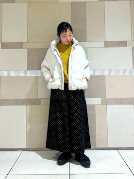 **ai**さん（レディース・156cm）の冬コーディネート