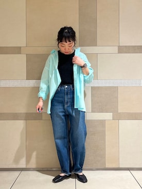 「初夏のお出掛けコーデ」｜「アイテム（バレエシューズ）」を使った、nog0209さん（レディース・156cm）の春コーディネート