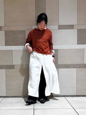 「FORK&SPOON（フォークアンドスプーン）のアイテム（ワンピース）」を使った、**ai**さん（レディース・156cm）の秋コーディネート