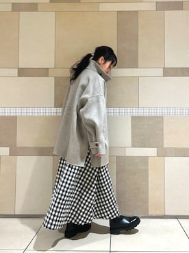 「かぐれ（カグレ）のアイテム（その他アウター）」を使った、**ai**さん（レディース・156cm）の秋コーディネート