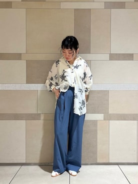 「インドコットン」｜nog0209さん（レディース・156cm）の春コーディネート
