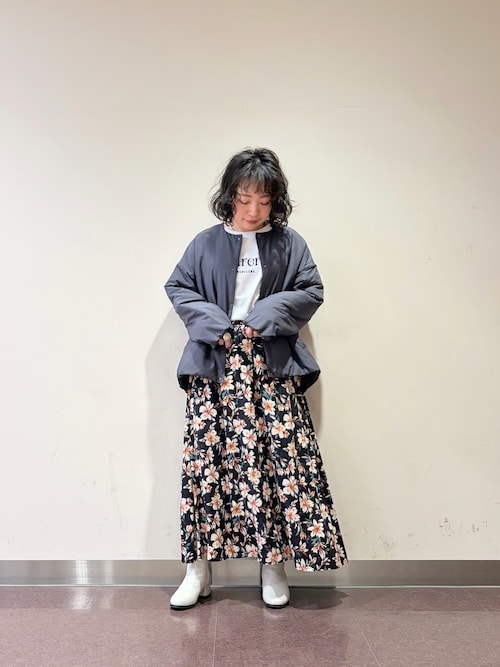 セール】フロッキーロゴプリントロングTシャツ（Tシャツ/カットソー