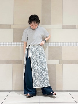 **ai**さん（レディース・156cm）の春コーディネート