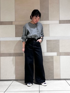 「Lee（リー）のアイテム」を使った、**ai**さん（レディース・156cm）の夏コーディネート