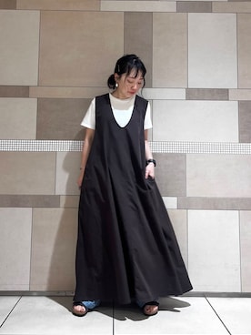 「初夏のお出掛けコーデ」｜「アイテム（ワンピース/ドレス）」を使った、nog0209さん（レディース・156cm）の夏コーディネート