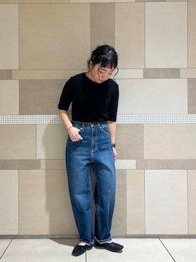 「フェスコーデ」｜「アイテム（バレエシューズ）」を使った、nog0209さん（レディース・156cm）の春コーディネート