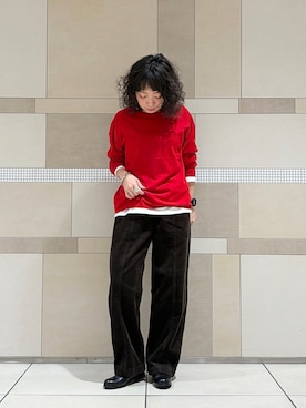 「URBAN RESEARCH DOORS（アーバンリサーチドアーズ）のリアルレザーショートブーツ（ブーツ、ブラック系）」を使った、**ai**さん（レディース・156cm）の秋コーディネート