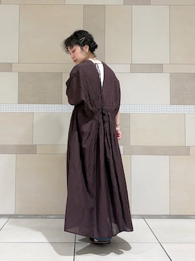 「URBAN RESEARCH DOORS（アーバンリサーチドアーズ）のPENELOPE　メノルカサンダル（サンダル、ブラック系）」を使った、**ai**さん（レディース・156cm）の春コーディネート
