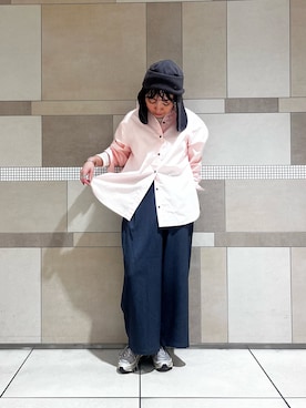 「完声ボトムス」｜**ai**さん（レディース・156cm）の秋コーディネート