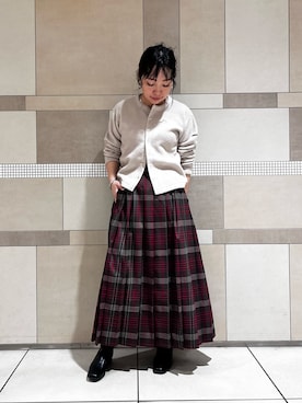 **ai**さん（レディース・156cm）の秋コーディネート