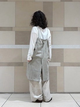 「URBAN RESEARCH DOORS（アーバンリサーチドアーズ）の『別注』REMME×DOORS　CLOG SHOES（その他シューズ、ブラウン系）」を使った、**ai**さん（レディース・156cm）の秋コーディネート