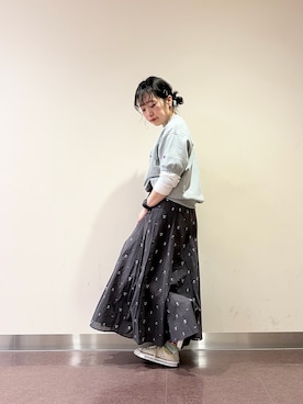 **ai**さん（レディース・156cm）の春コーディネート