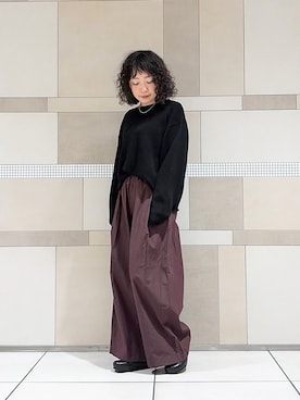 **ai**さん（レディース・156cm）の秋コーディネート