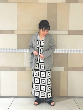 「かぐれ」｜**ai**さん（レディース・156cm）の夏コーディネート