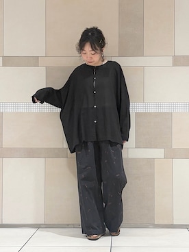 「URBAN RESEARCH DOORS（アーバンリサーチドアーズ）のBIRKENSTOCK　EXCLUSIVE MADRID METALLIC（サンダル、ゴールド系）」を使った、**ai**さん（レディース・156cm）の夏コーディネート