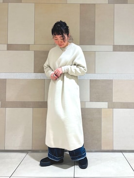 「アーバンリサーチドアーズ」｜**ai**さん（レディース・156cm）の冬コーディネート