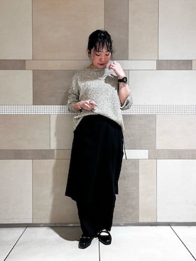 「URBAN RESEARCH DOORS（アーバンリサーチドアーズ）のスクエアトゥリボンミュール（サンダル）」を使った、**ai**さん（レディース・156cm）の秋コーディネート