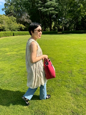 「アイテム（ワンピース）」を使った、maricosさん（レディース・156cm）の秋コーディネート