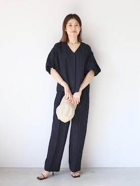 「マイカアンドディール」｜「アイテム（帽子）」を使った、erikaさん（レディース・163cm）の夏コーディネート