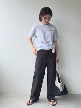 「marco masi（マルコマージ）のアイテム」を使った、erikaさん（レディース・163cm）の夏コーディネート