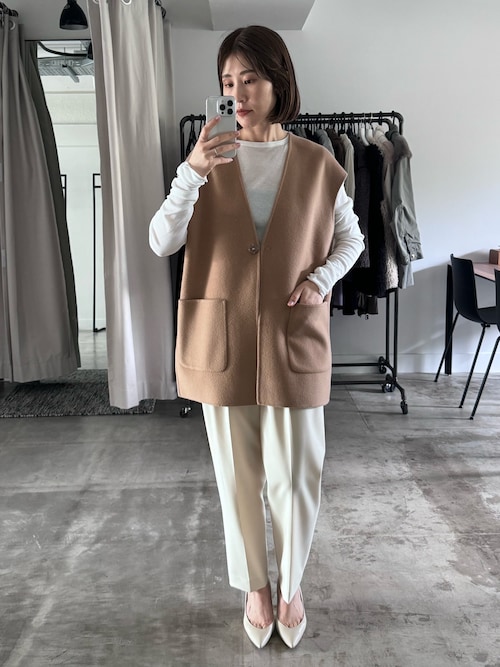 セール】【marmors】wool river gilet（ベスト）｜marmors