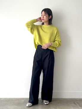 erikaさん（レディース・163cm）の春コーディネート