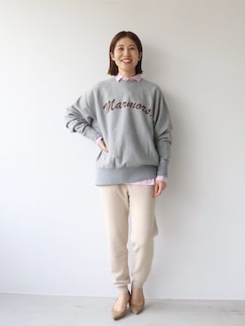 「TICCA（ティッカ）のアイテム」を使った、erikaさん（レディース・163cm）の秋コーディネート