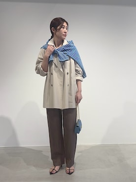 erikaさん（レディース・163cm）の春コーディネート