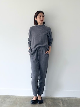 「ニットアップ」｜erikaさん（レディース・163cm）の秋コーディネート