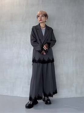 「HARE（ハレ）のアイテム（ジャケット/アウター）」を使った、mia4422hさん（レディース・166cm）の夏コーディネート