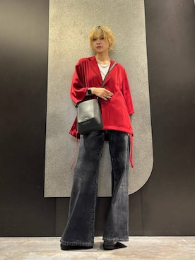 「メンズライク」｜「アイテム（ジャケット/アウター）」を使った、mia4422hさん（レディース・166cm）の夏コーディネート