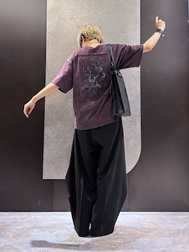 「HARE（ハレ）のアイテム（スラックス）」を使った、mia4422hさん（レディース・166cm）の夏コーディネート