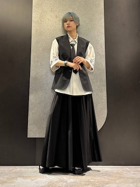 「アイテム（フォーマルスーツ/小物）」を使った、mia4422hさん（レディース・166cm）の夏コーディネート