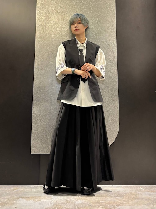 【SET UP対応】TOROMIシシュウシャツSS(HARE)