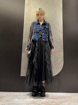「HARE（ハレ）のアイテム」を使った、mia4422hさん（レディース・166cm）の夏コーディネート
