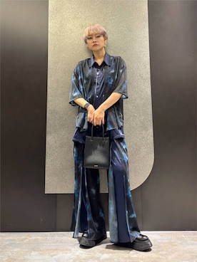 「HARE（ハレ）のアイテム（バッグ）」を使った、mia4422hさん（レディース・166cm）の夏コーディネート