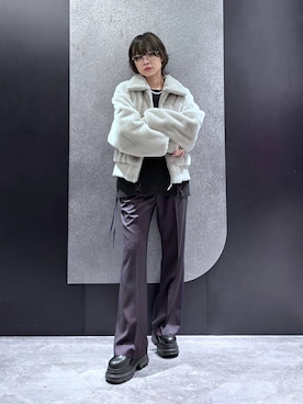 mia4422hさん（レディース・166cm）の冬コーディネート