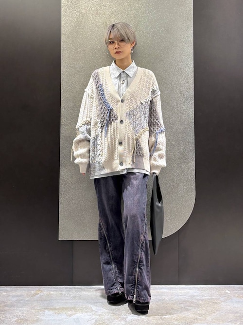 カーブZIPデニムパンツ(HARE)（デニムパンツ）｜HARE（ハレ）の