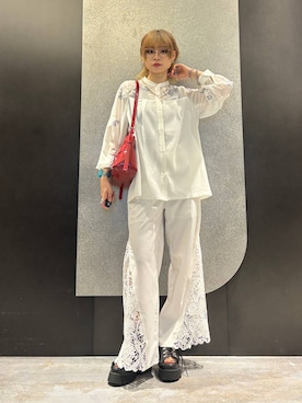 「ハンサム」｜mia4422hさん（レディース・166cm）の春コーディネート