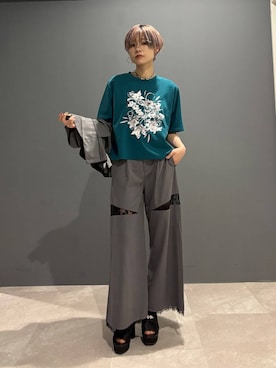 「HARE（ハレ）のアイテム（財布/小物）」を使った、mia4422hさん（レディース・166cm）の春コーディネート